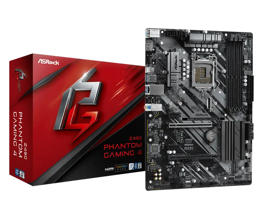 MB S1200 ASRock Z490 PHANTOM GAMING 4 ATX