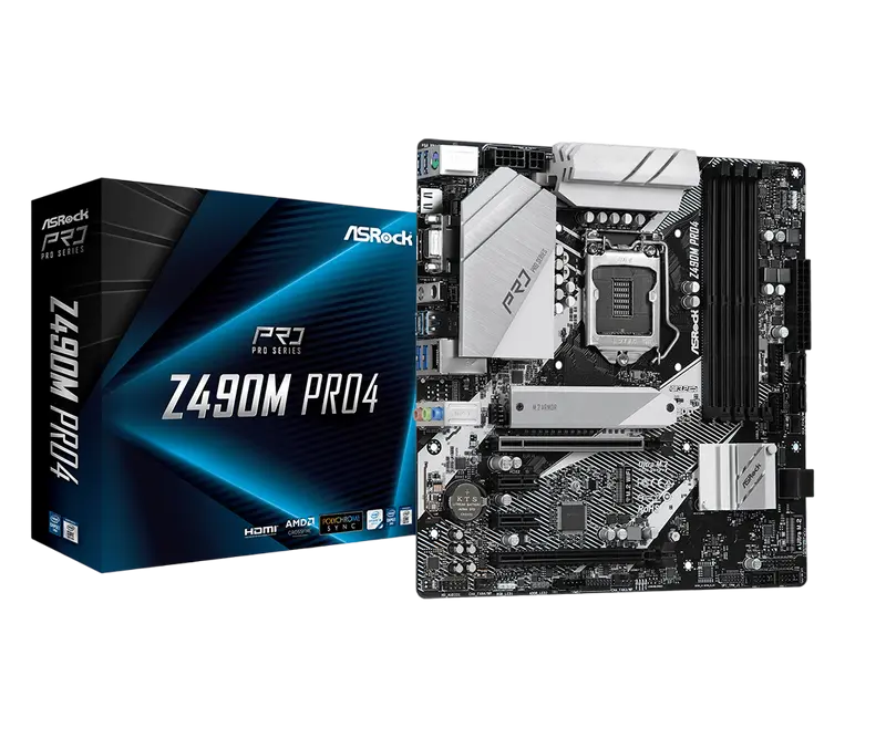 MB S1200 ASRock Z490M PRO4 mATX