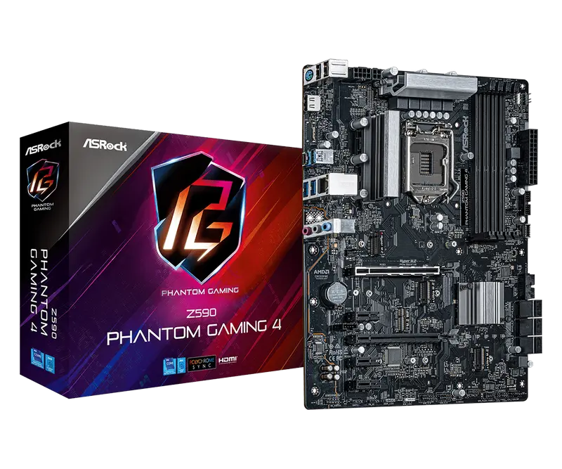 MB S1200 ASRock Z590 PHANTOM GAMING 4 ATX
