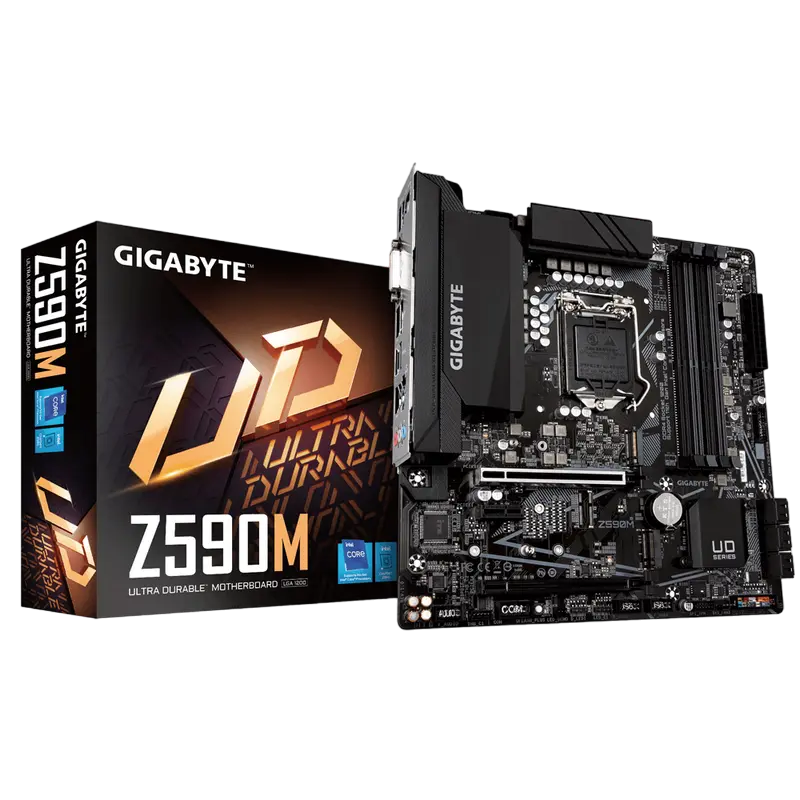 MB S1200 Gigabyte Z590M 1.0 mATX