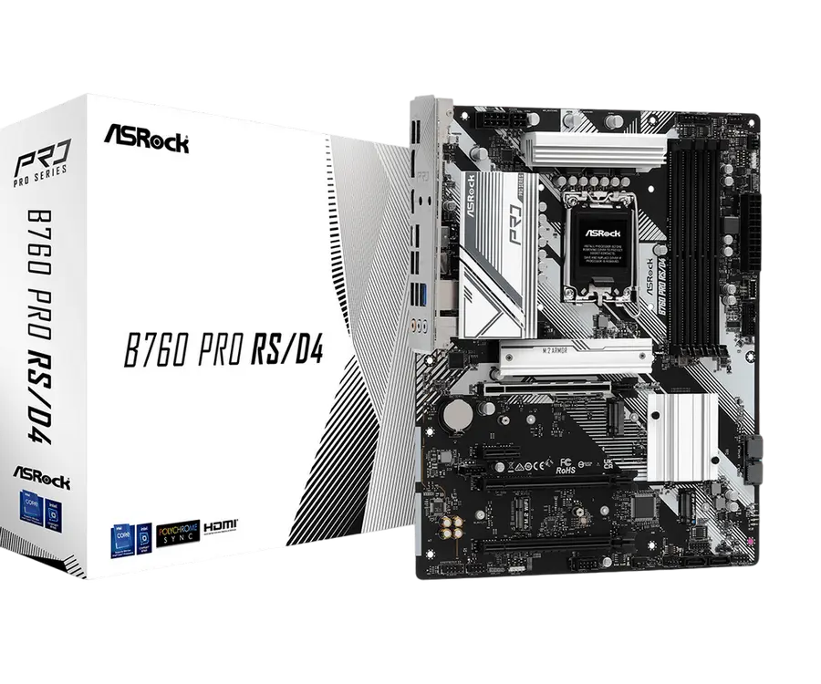MB S1700 ASRock B760 PRO RS/D4 ATX