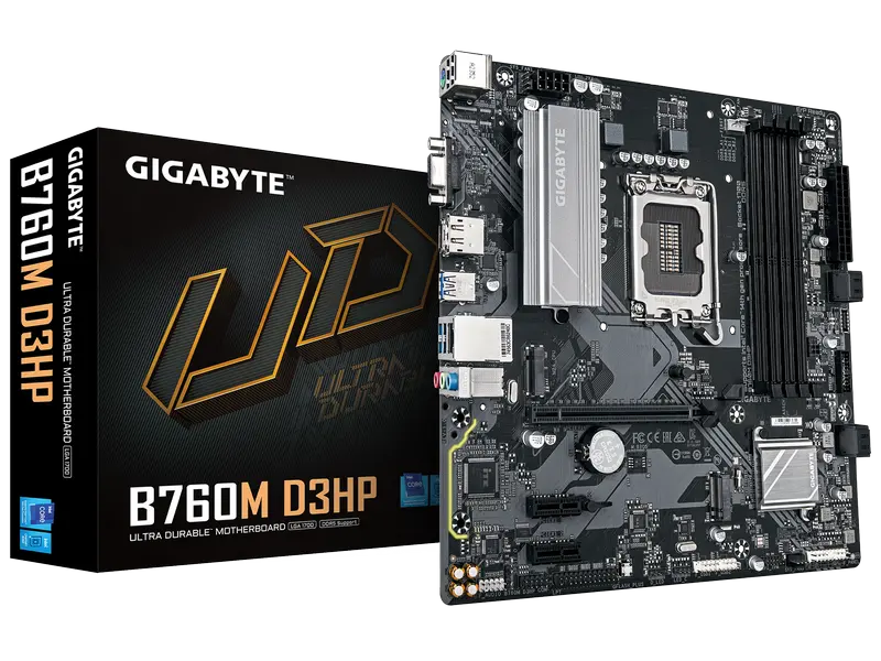 MB S1700 Gigabyte B760M D3HP mATX