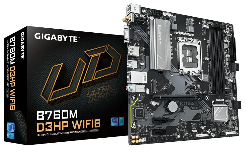 MB S1700 Gigabyte B760M D3HP WIFI6 mATX