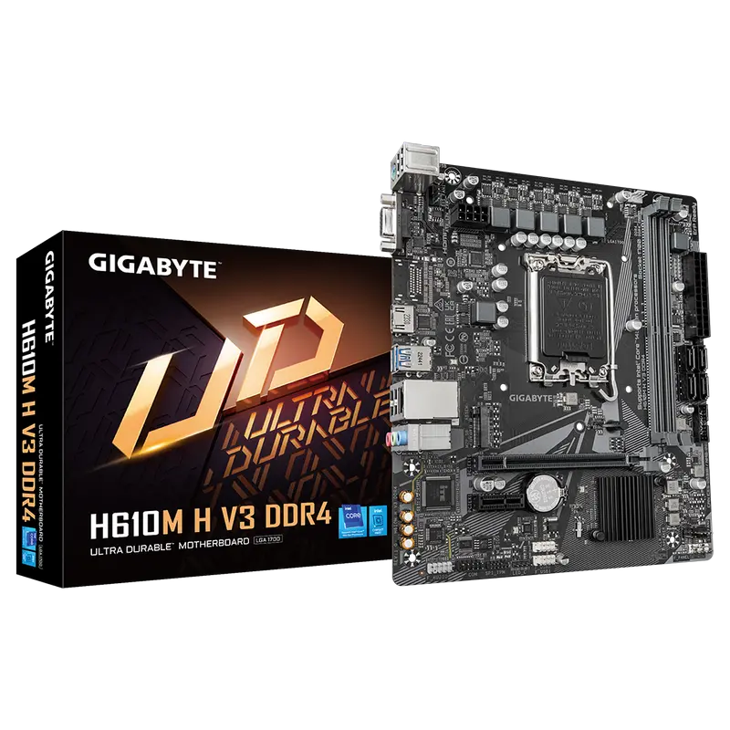 MB S1700 Gigabyte H610M H V3 DDR4 mATX