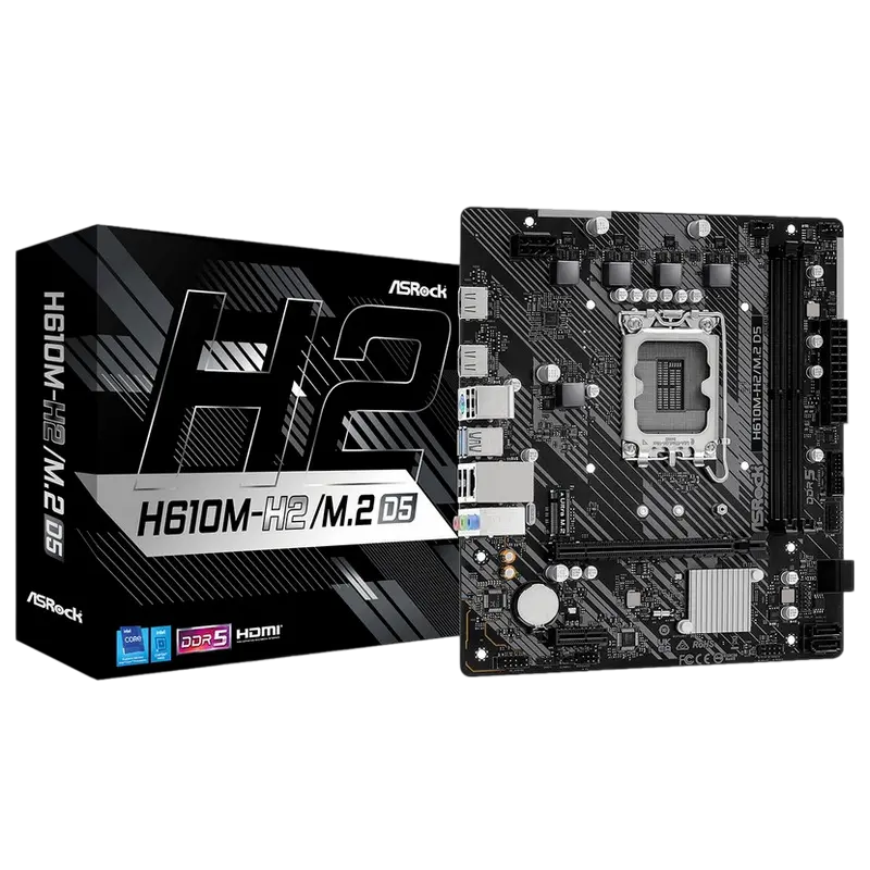 MB S1700 ASRock H610M-H2/M.2 D5 mATX