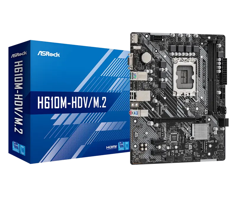 MB S1700 ASRock H610M-HDV/M.2 mATX