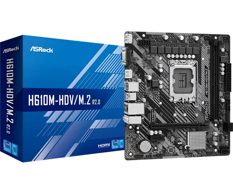 MB S1700 ASRock H610M-HDV/M.2 R2.0 mATX