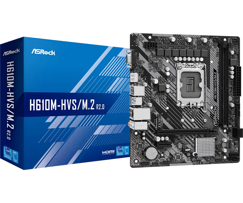 MB S1700 ASRock H610M-HVS/M.2 R2.0 mATX