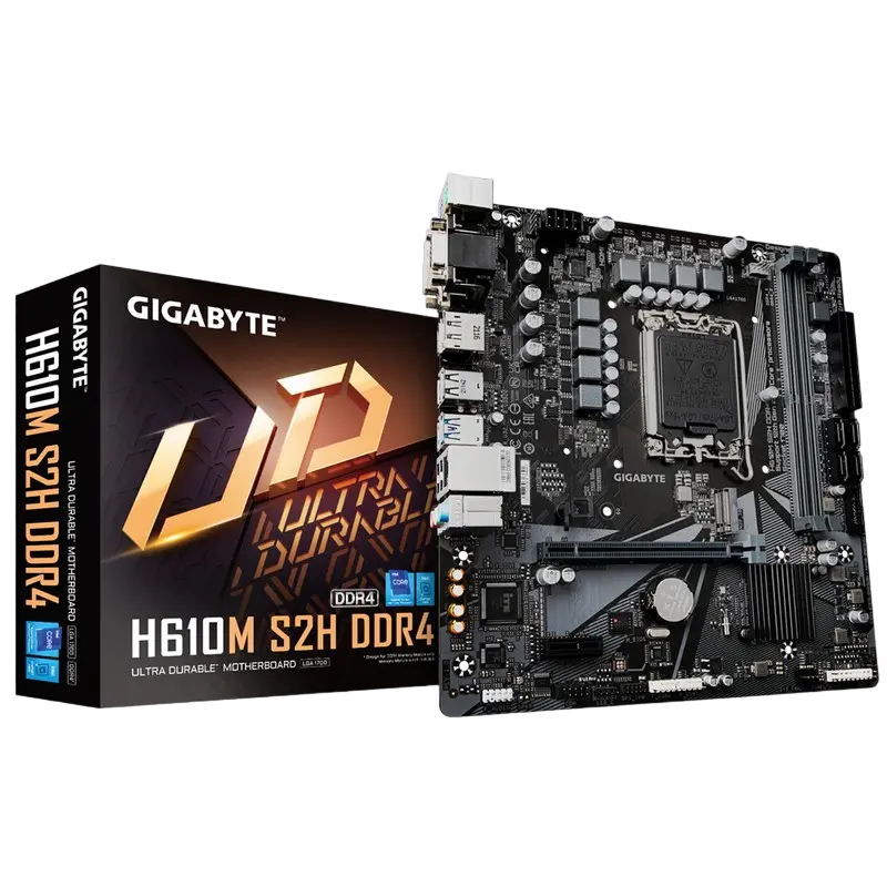 MB S1700 Gigabyte H610M S2H DDR4 mATX