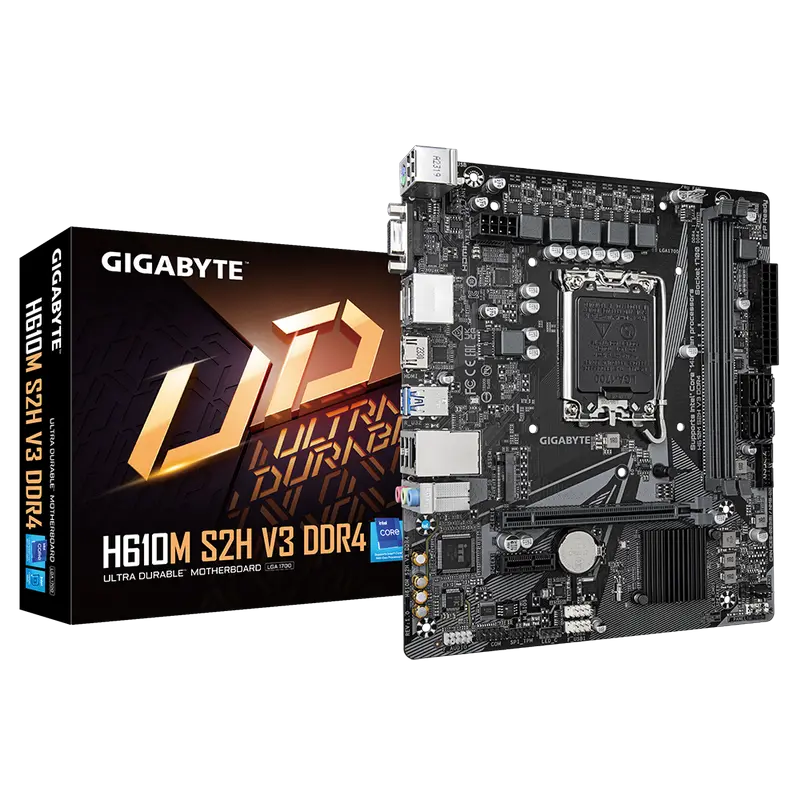 MB S1700 Gigabyte H610M S2H V3 DDR4 mATX