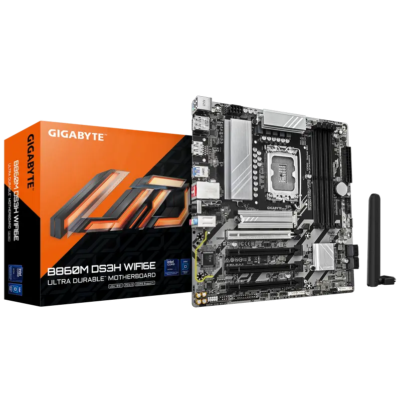 MB S1851 Gigabyte B860M DS3H WIFI6E mATX