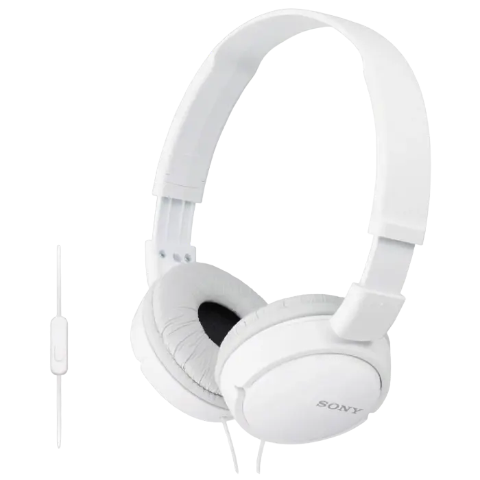 Căști Sony MDR-ZX110AP White