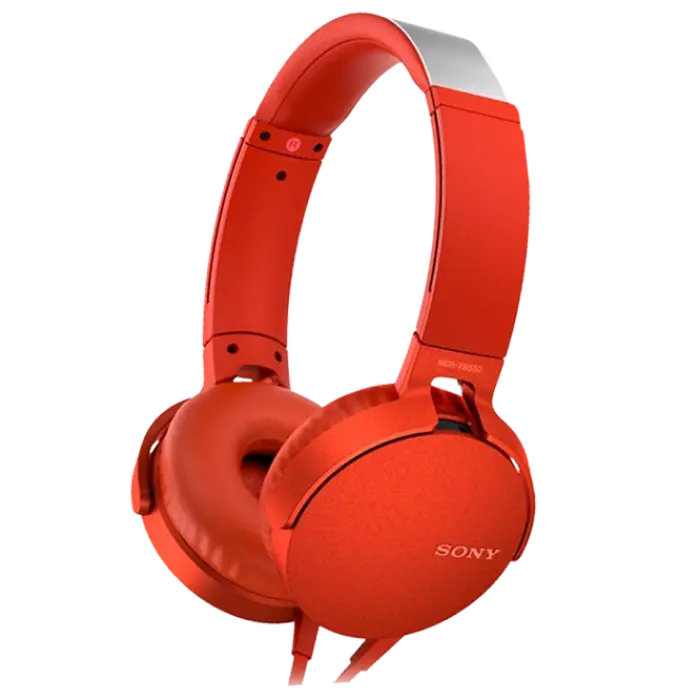 Căști Sony MDRXB550APR Red