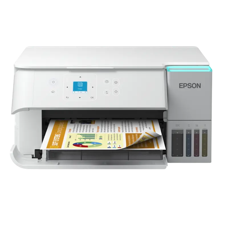 Imprimanta multifunctionala Epson EcoTank L4367, color A4, Wi-Fi, alba
