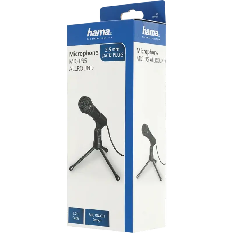 Microfon de birou Hama MIC-P35 Allround, vedere alternativă
