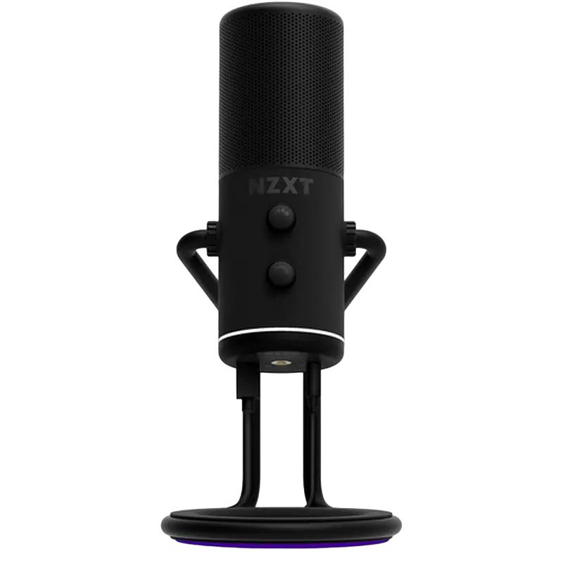 Microphones NZXT Capsule Mini, Cardioid, 24-bit/48kHz, 100Hz-10kHz, 110dB, USB-C, Black