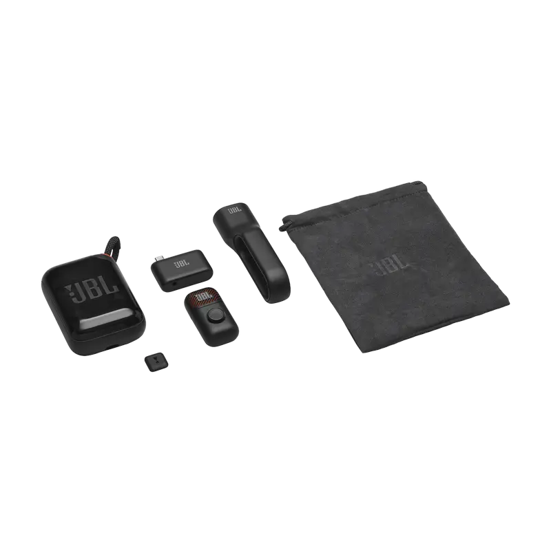 Microfon fără fir JBL EasySing Mic Mini, Negru, detaliu interfață