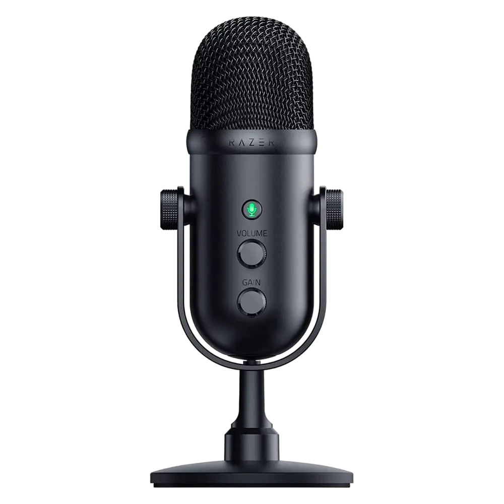 Microphones Razer Seiren V2 Pro, 30 mm Dynamic Microphone, Cardioid, 120db, -34 db, 96 kHz, 24bit, H