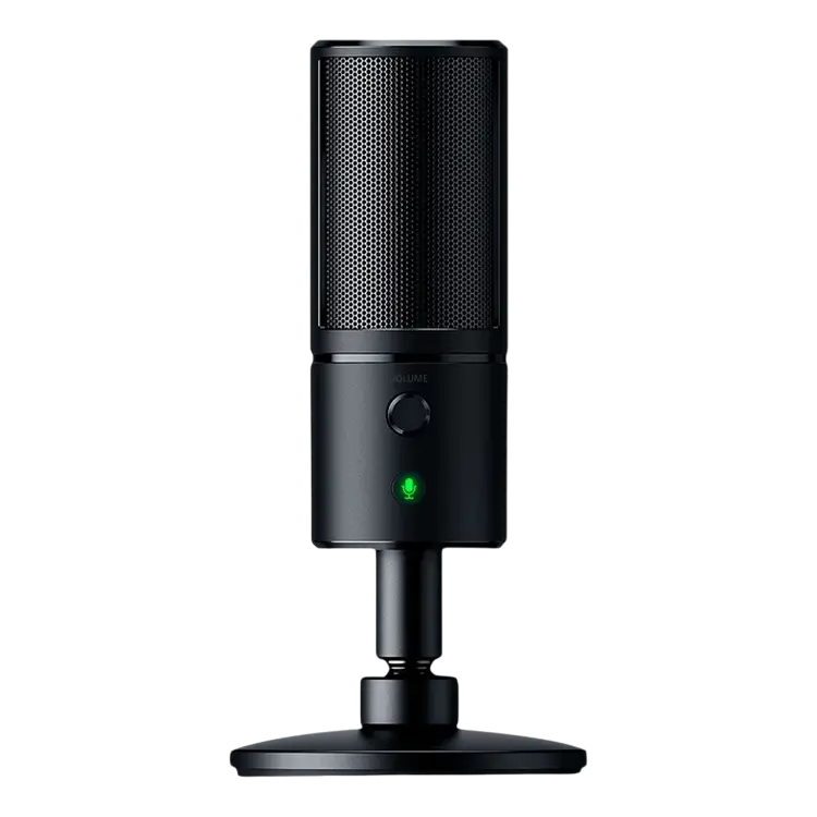 Microphones Razer Seiren X, Ultra-Precise Pickup Pattern, Shock Resistant, USB, Black