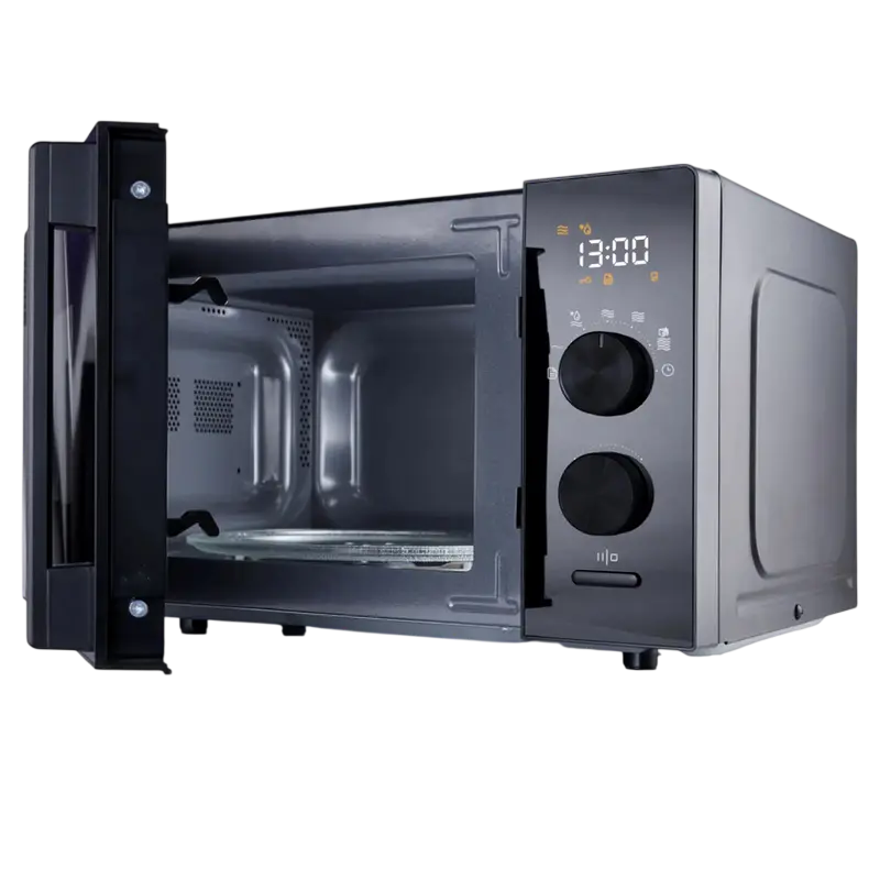Cuptor cu microunde Gorenje MO20AE1B5 20 L, vedere posterioară
