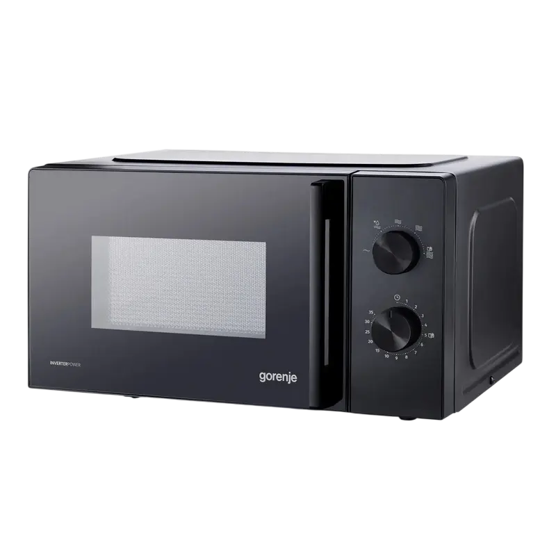 Cuptor cu microunde Gorenje MO20E1B5, vedere laterală