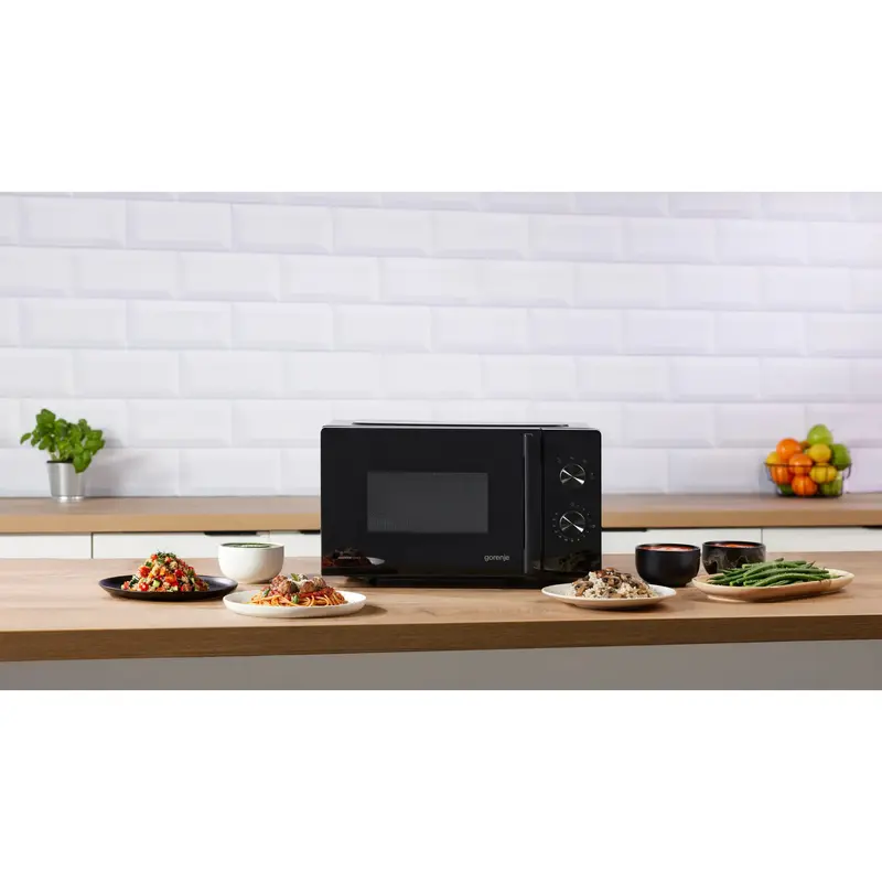 Cuptor cu microunde Gorenje MO20E1B5, detaliu interfață