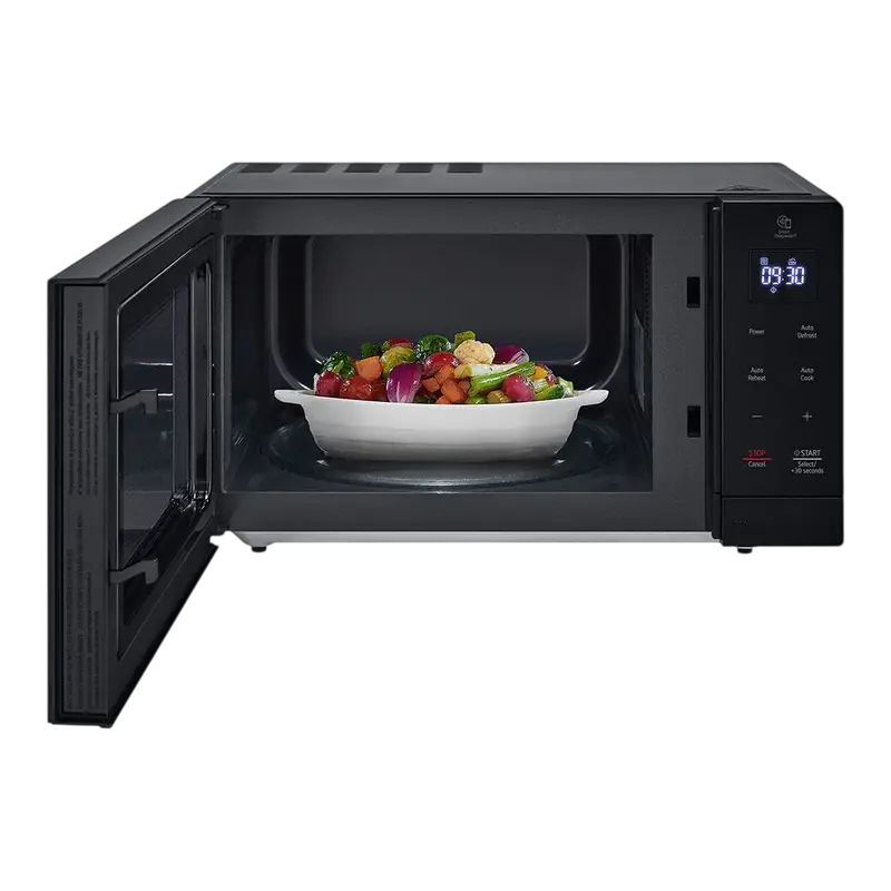 Cuptor cu microunde LG MS3032JAS 30L 900W Negru, imagine suplimentară 11