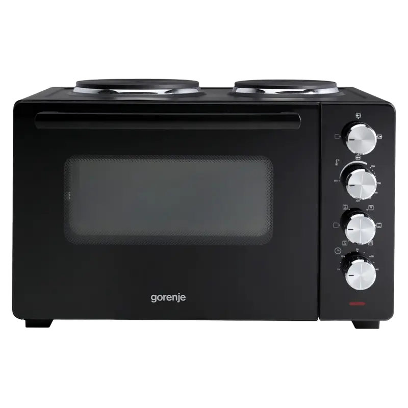 Mini cuptor electric Gorenje OM30GBX cu grill si convectie