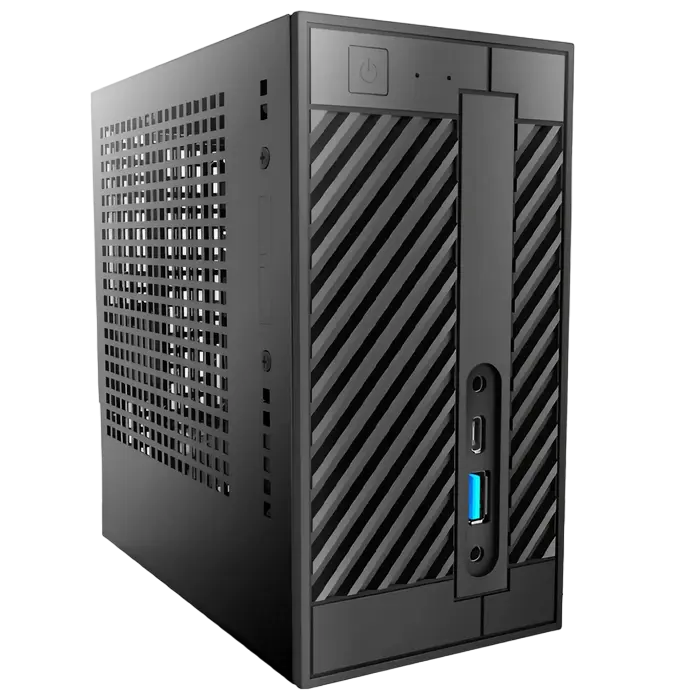 Mini PC ASRock DESKMINI 310/B/BB, Intel Socket 1151-v2 (9th/8th Gen), Black