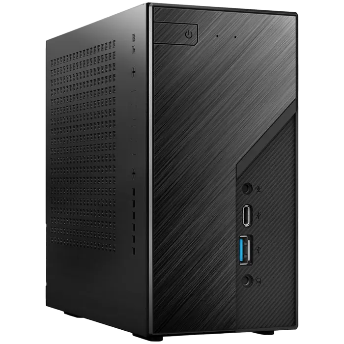 Mini PC ASRock DESKMINI X300/B/BB/BOX, AMD AM4 Socket CPU, Black