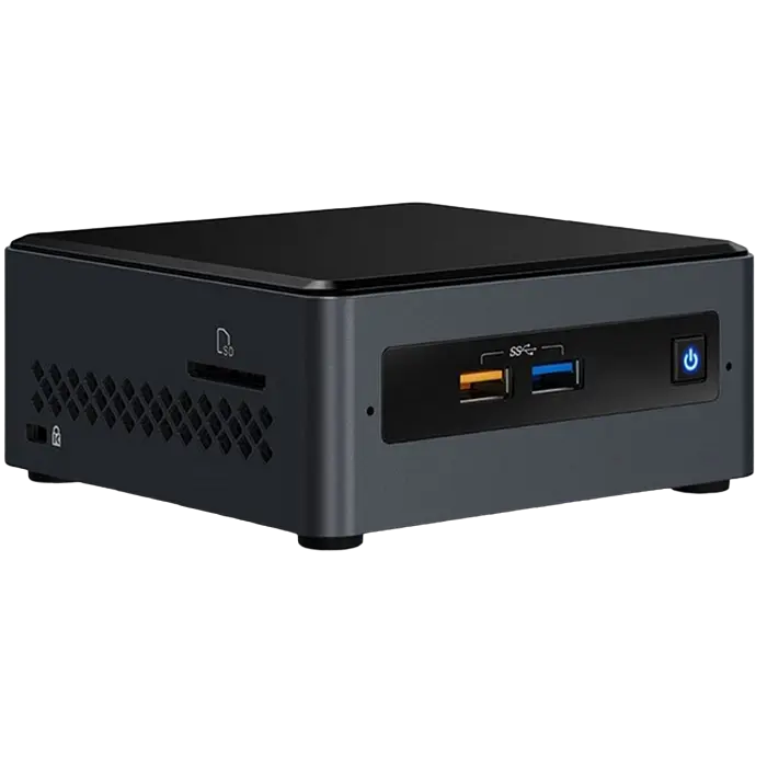 Mini PC Intel NUC Barebone BOXNUC7PJYHN2 ( Pentium Silver J5005 1.5GHz, 2xSO-DIMM DDR4, 1x2.5" SATA)