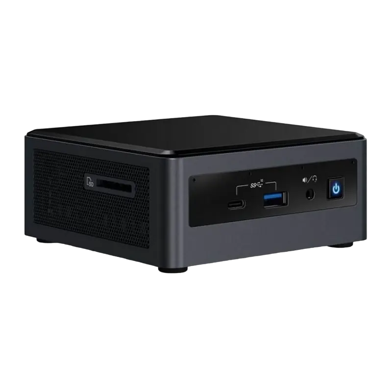 Mini PC Intel NUC Barebone BXNUC10I3FNHN2 ( i3-10110U up 4.1GHz, 2xSO-DIMM DDR4, 1xM.2, 2x2.5" SATA)