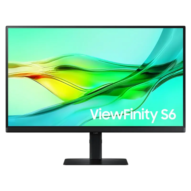 27" Samsung ViewFinity S6 S60UD,Black,IPS,2560x1440,100Hz,5ms,350cd,MegaDCR,HDR10,HDMI+DP+USB+TypeC,Pivot