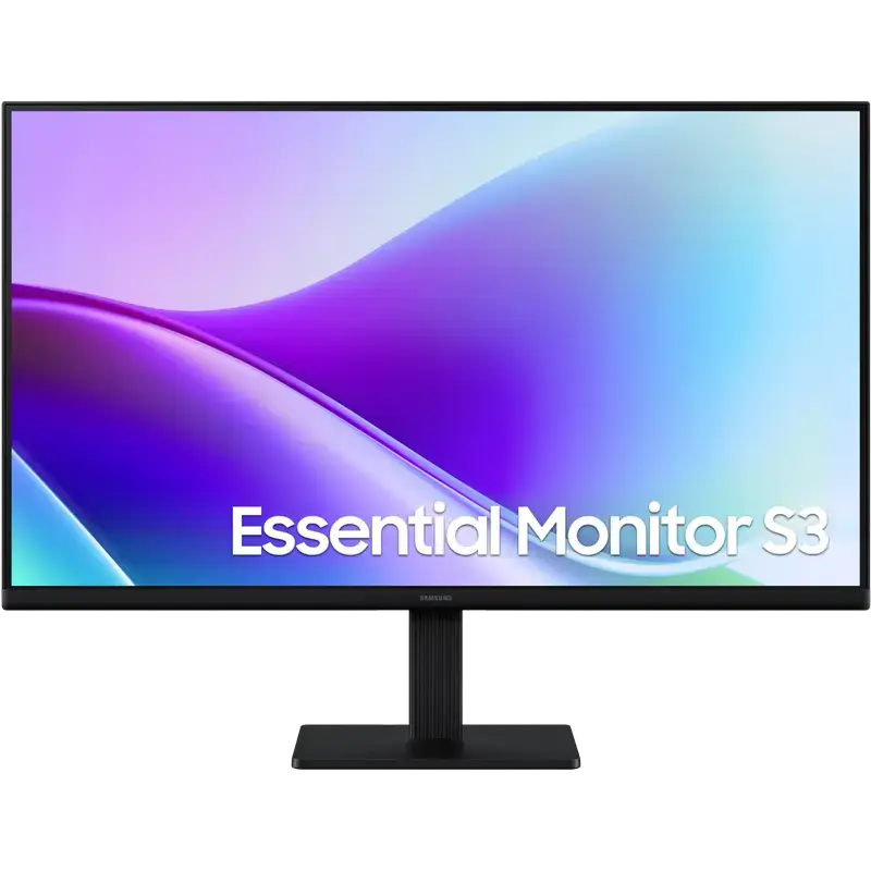 27" Samsung Essential S27F320, Black, IPS, 1920x1080, 120Hz, 5ms, 250cd, Mega-DCR, HDMI