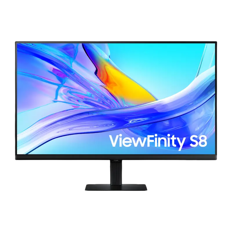 32" Samsung ViewFinity S8 S80UD, Black,VA,3840x2160,60Hz,5ms,350cd,HDR10,MegaDCR,HDMI+DP+TypeC+USB,LAN,Pivot