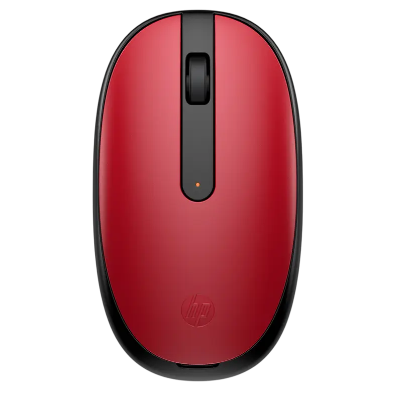 Wireless Mouse HP 240, up to 1600 dpi, 3 buttons, Ambidextrous, 54,2g., 1xAA, Bluetooth, Red/Black