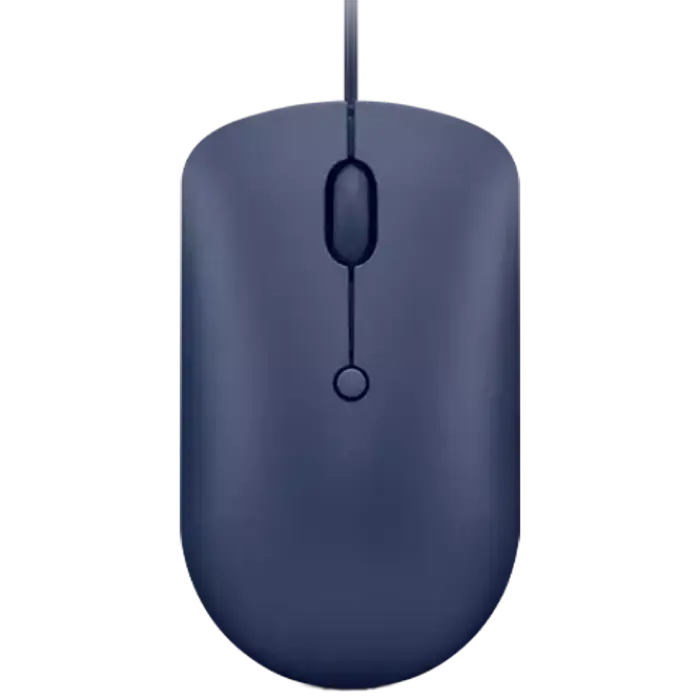 Mouse Lenovo 540, Compact, up to 2400 dpi, 4 buttons, Ambidextrous, 67g, Optical sensor, 1,8m, USB-C, Abyss Blue