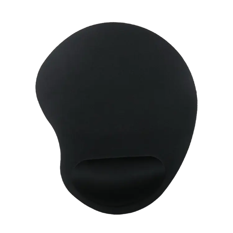 Mouse Pad Gembird MP-ERGO-01, 240 × 200 × 4mm, Cloth, Gel wrist support, Black