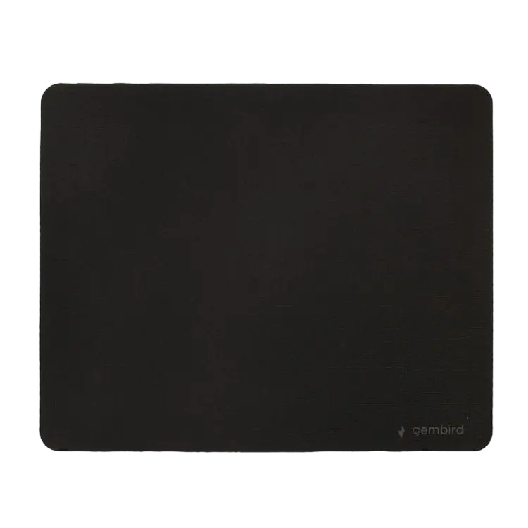 Mouse Pad Gembird MP-S-BK, 210 x 180mm, Cloth mouse pad with rubber anti-skid bottom, Black