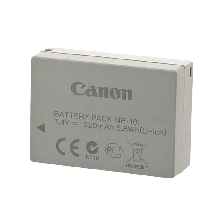 Canon Battery Pack NB-10L, 920mAh, for SX40, 50 & G15, G16, G3X