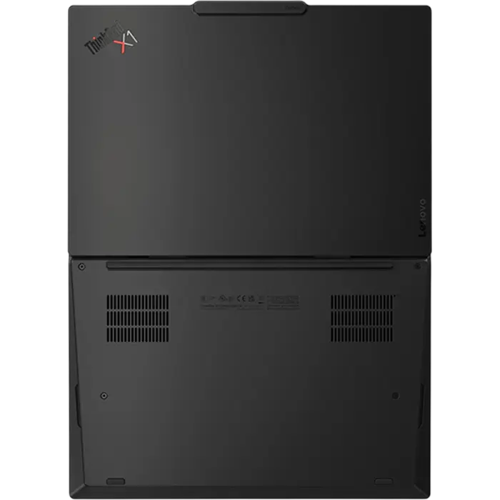 Laptop Lenovo ThinkPad X1 Carbon Gen 14, 14 inch, Core Ultra 7 355, 32 GB, 1 TB, Windows 11, Negru, vedere laterală