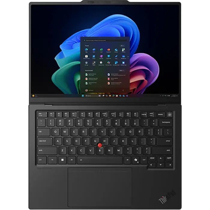 Laptop Lenovo ThinkPad X1 Carbon Gen 14, 14 inch, Core Ultra 7 355, 32 GB, 1 TB, Windows 11, Negru, imagine suplimentară 7