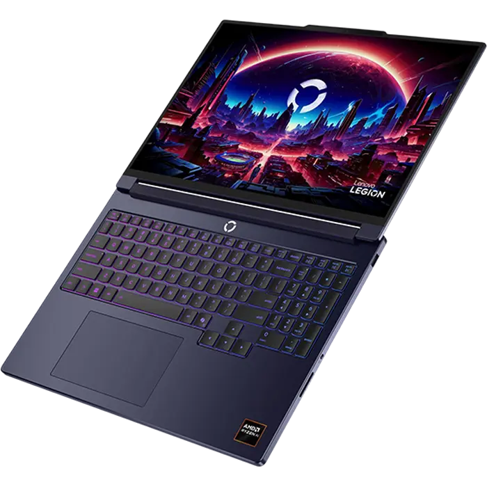 Laptop gaming Lenovo Legion 7 16AGP11 16 inch, Ryzen AI 9 HX 470, 32 GB, 1 TB, RTX 5060 8 GB, Negru, imagine suplimentară 12