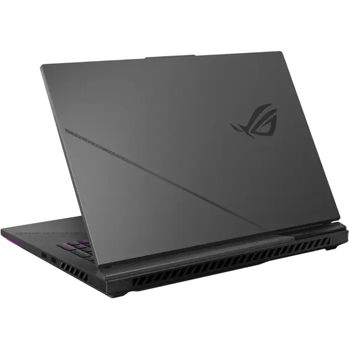 Laptop gaming ASUS ROG Strix G18 G814PP 18 inch Ryzen 9 RTX 5070 32GB 1TB, vedere laterală