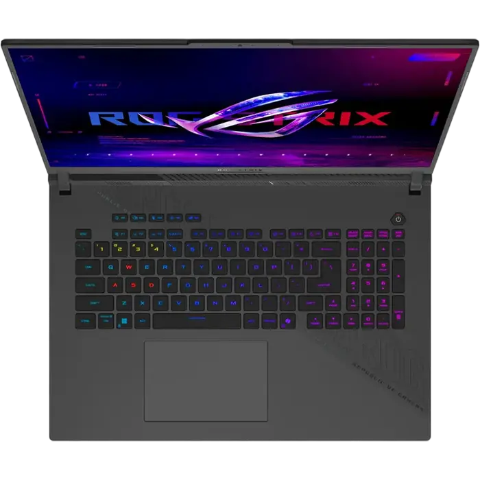 Laptop gaming ASUS ROG Strix G18 G814PP 18 inch Ryzen 9 RTX 5070 32GB 1TB, detaliu interfață
