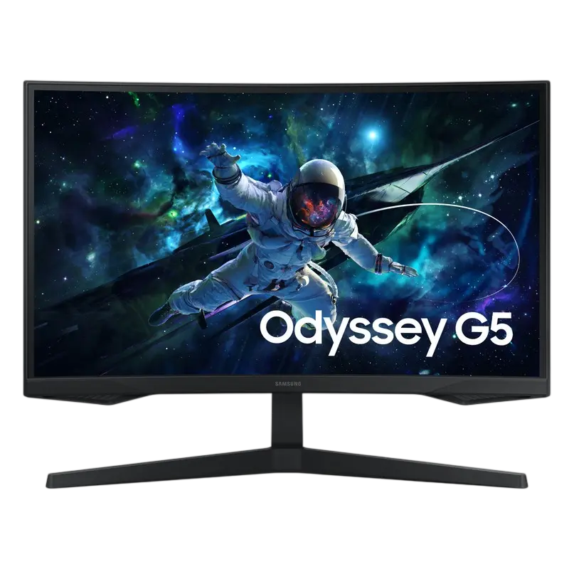 27" Samsung Odyssey G5 S27CG550E, Black,Curved-VA,2560x1440,FreeSync165Hz,1msMPRT,300cd,DP+HDMI