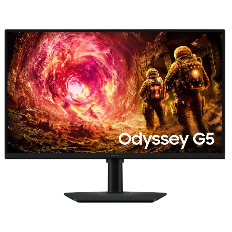 27" Samsung Odyssey G5 S27FG502,Black,IPS,2560x1440,180Hz,FreeSync,1ms,350cd,HDR400,DP+HDMI,Pivot