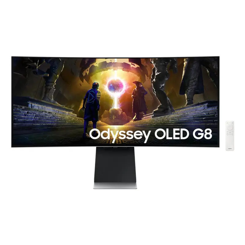 34" Samsung Odyssey G8 G850,Black,OLED,3440x1440,175Hz,G-Sync+FreeSync,0.03msGTG,300cd,DP+HDMI+USB