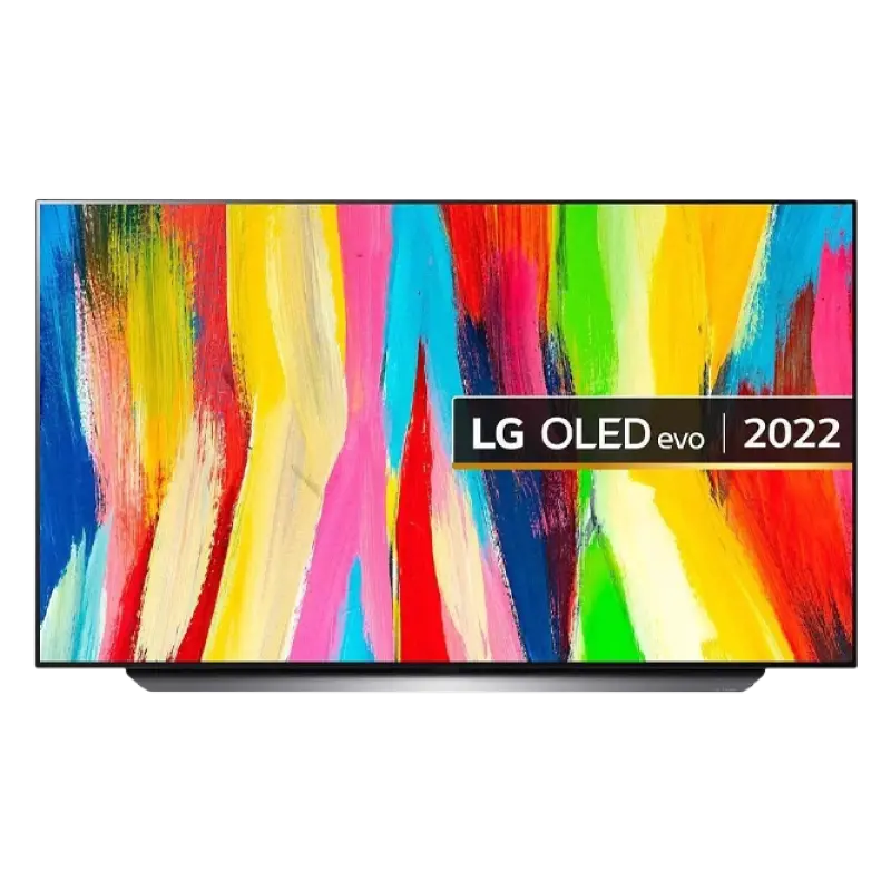 LG OLED48C24LA OLED 4K UHD Smart TV Black