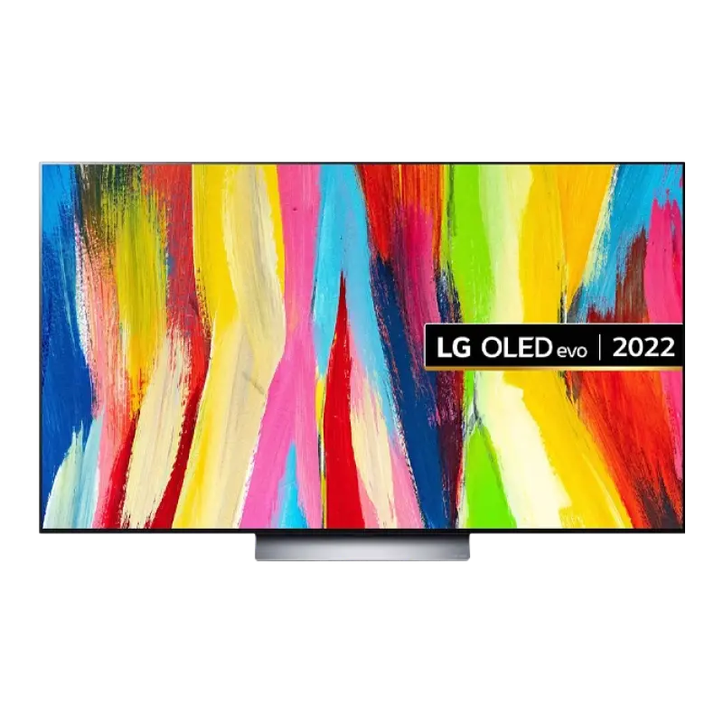 LG OLED55C24LA OLED 4K UHD Smart TV Black